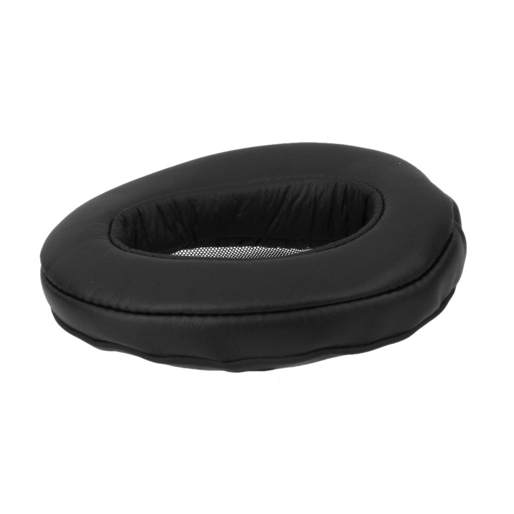 Replacement Ear Cushion Pads Earpads for MDR-1A Headphone Black
