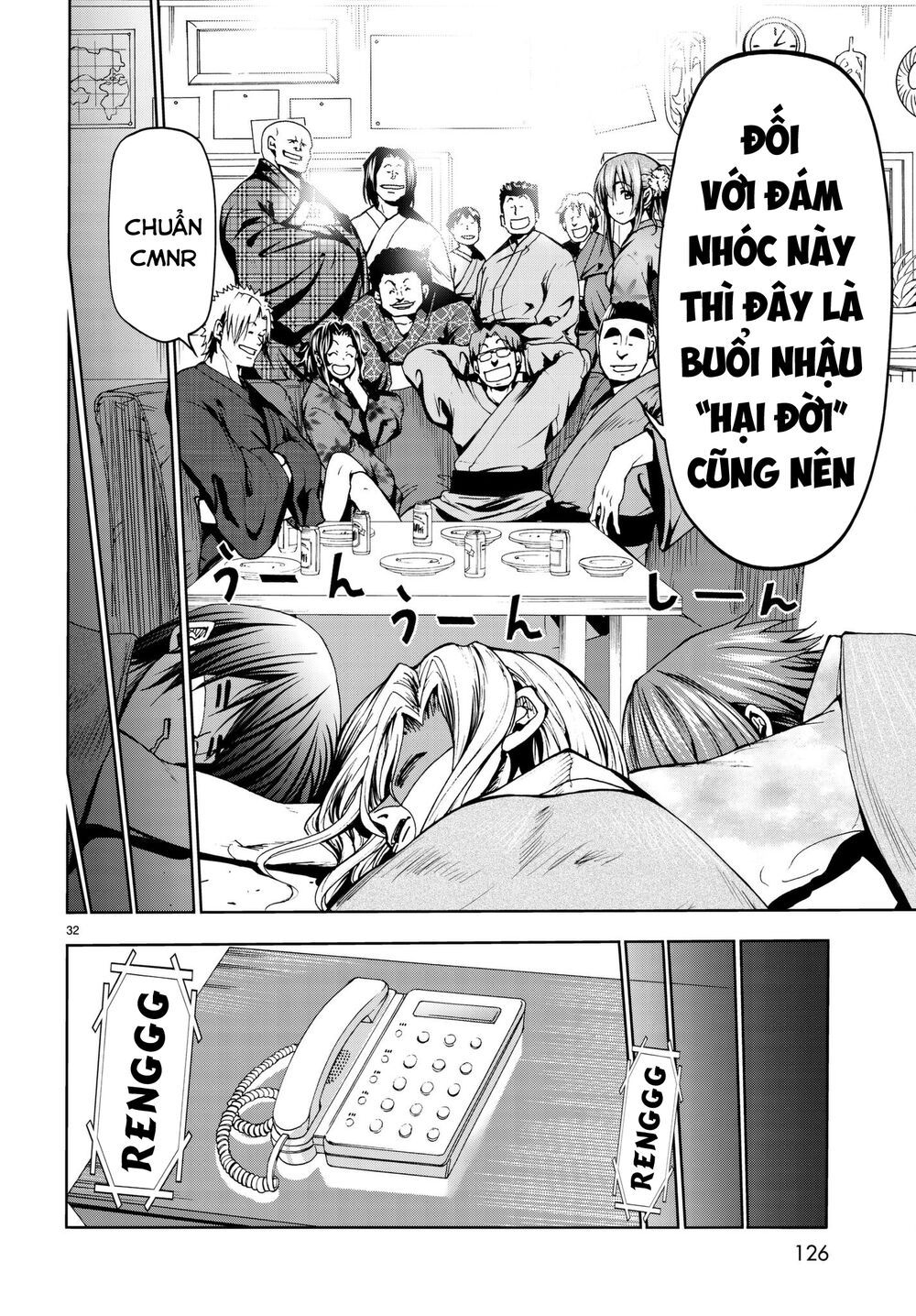 cô gái thích lặn - grand blue chapter 46 32
