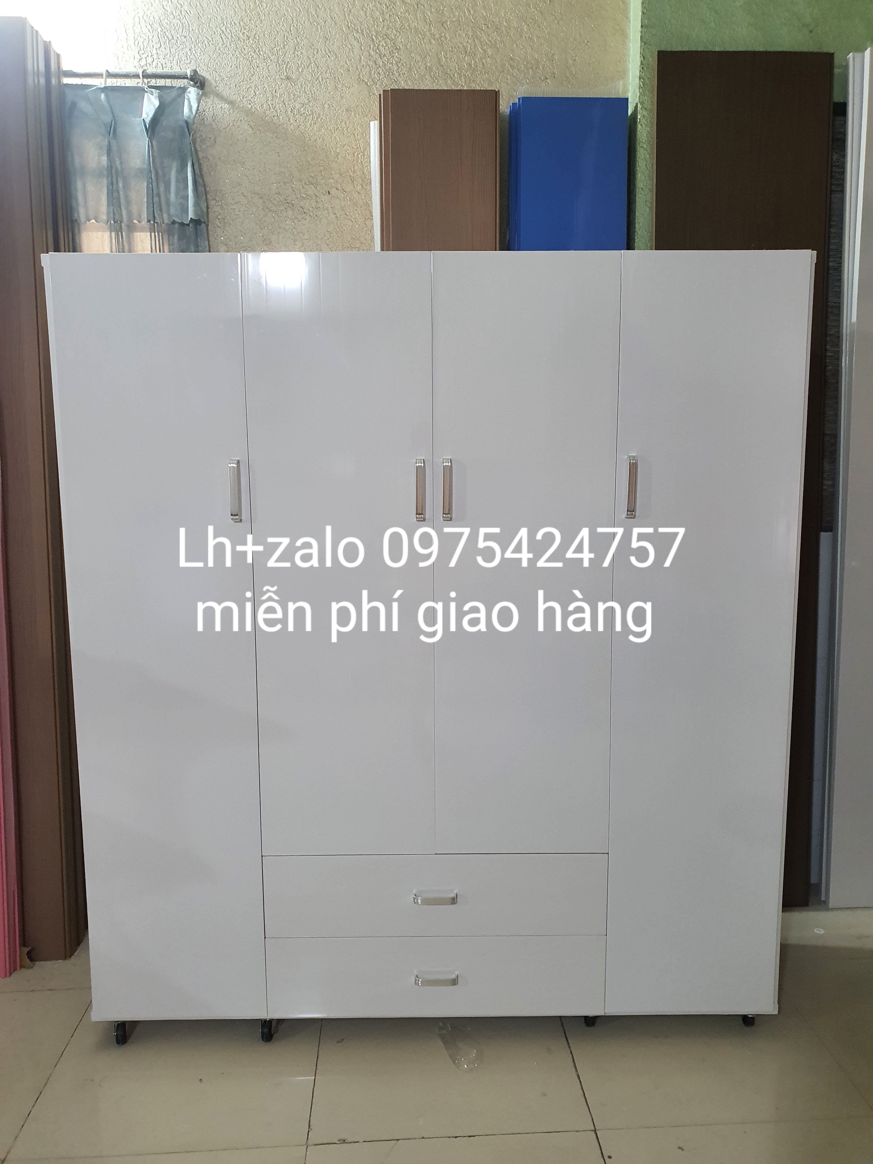 Tủ nhựa đài loan 4 cánh freeship