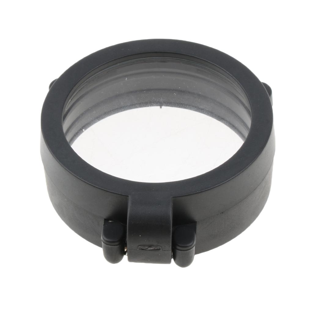 Protective Cover Lens Caps Protector - /1.73" for Telescope Black