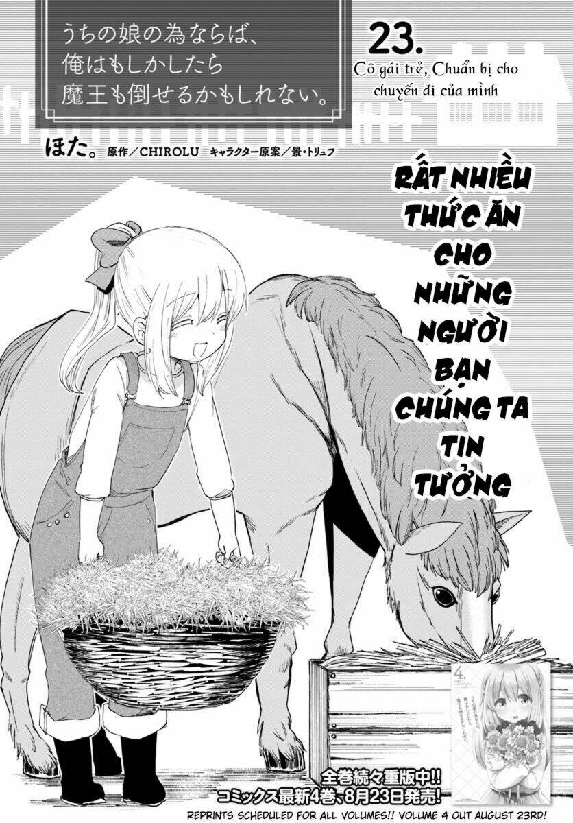 vì con gái, ngay cả ma vương tôi cũng có thể đánh bại chapter 23 3