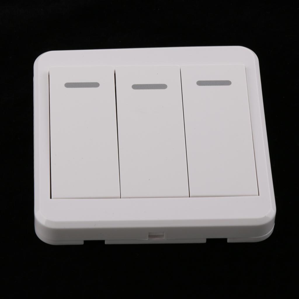 AC90-250V 433MHz 3CH Wireless Remote Control Switcher Transmitter & Receiver