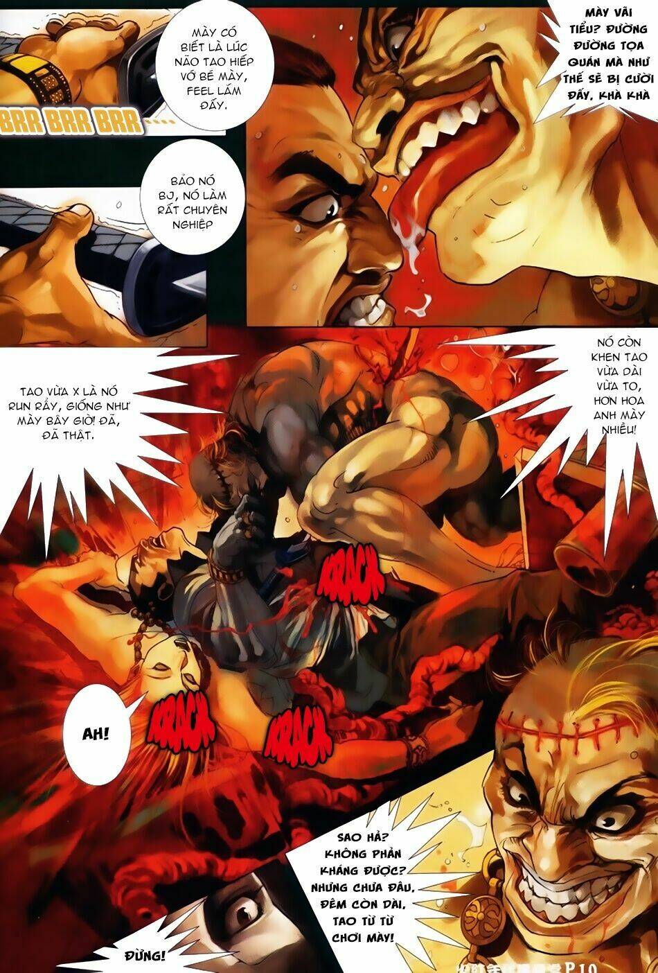 hỏa hồng niên đại hắc cốt đường chapter 3 10