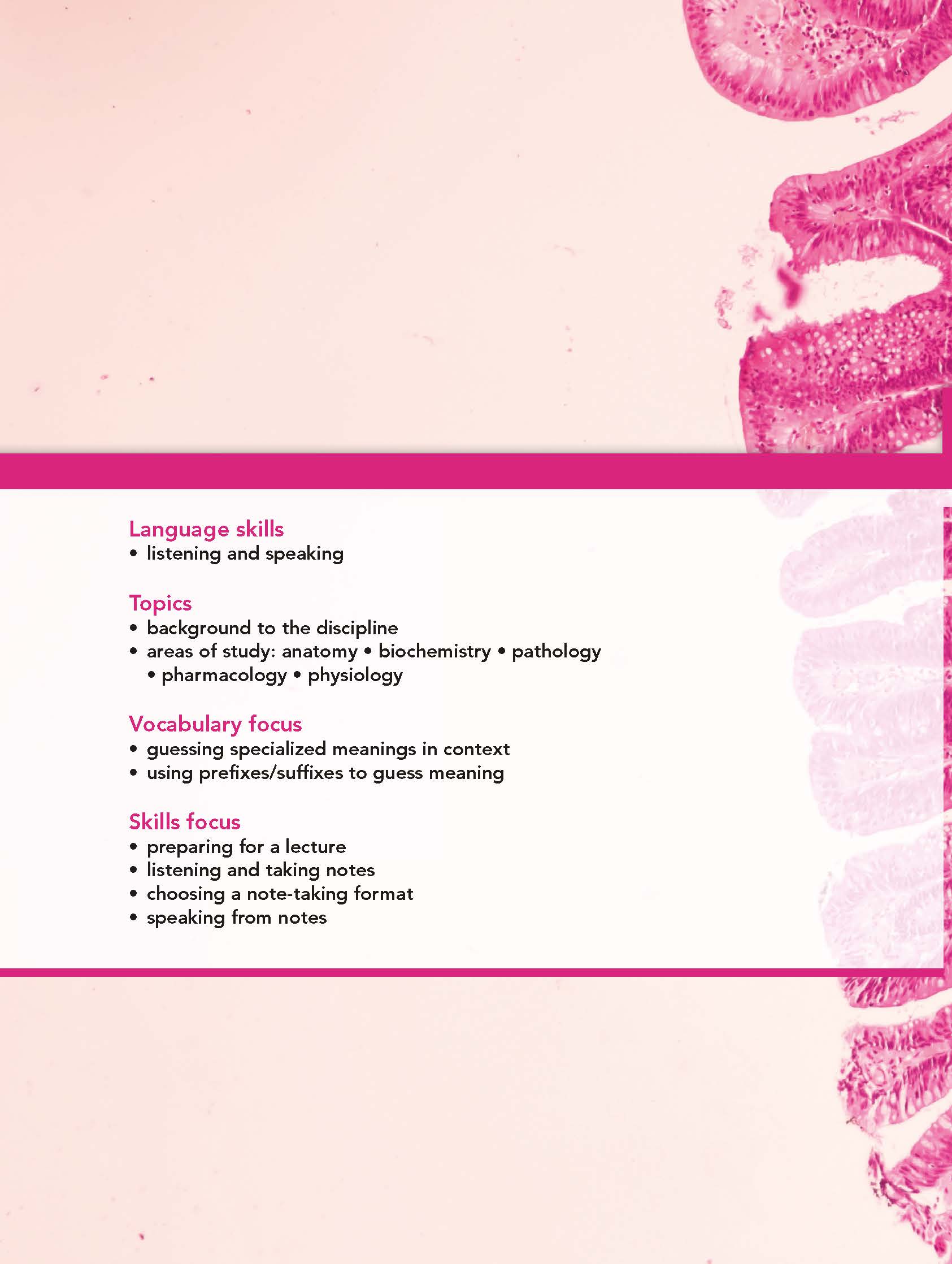 English for Medicine in Higher Education Studies - Course Book