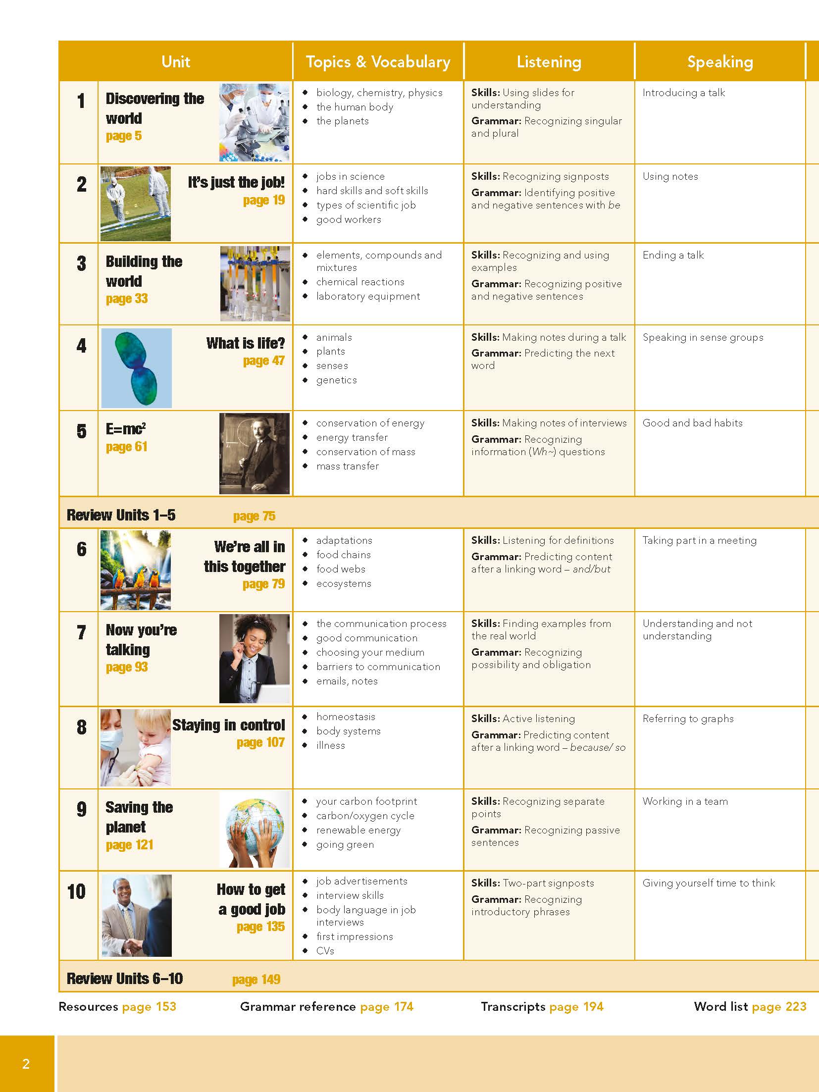 Moving into Science - Course Book