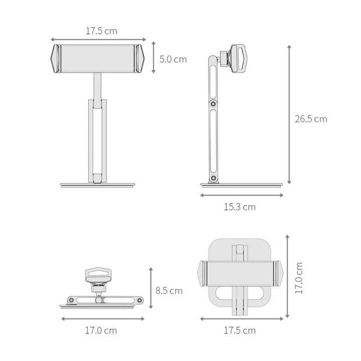 GIÁ ĐỠ Máy tính bảng/ ĐIỆN THOẠI ĐỂ BÀN HỌC TẬP VÀ LÀM VIỆC ISHELF Multi Axis