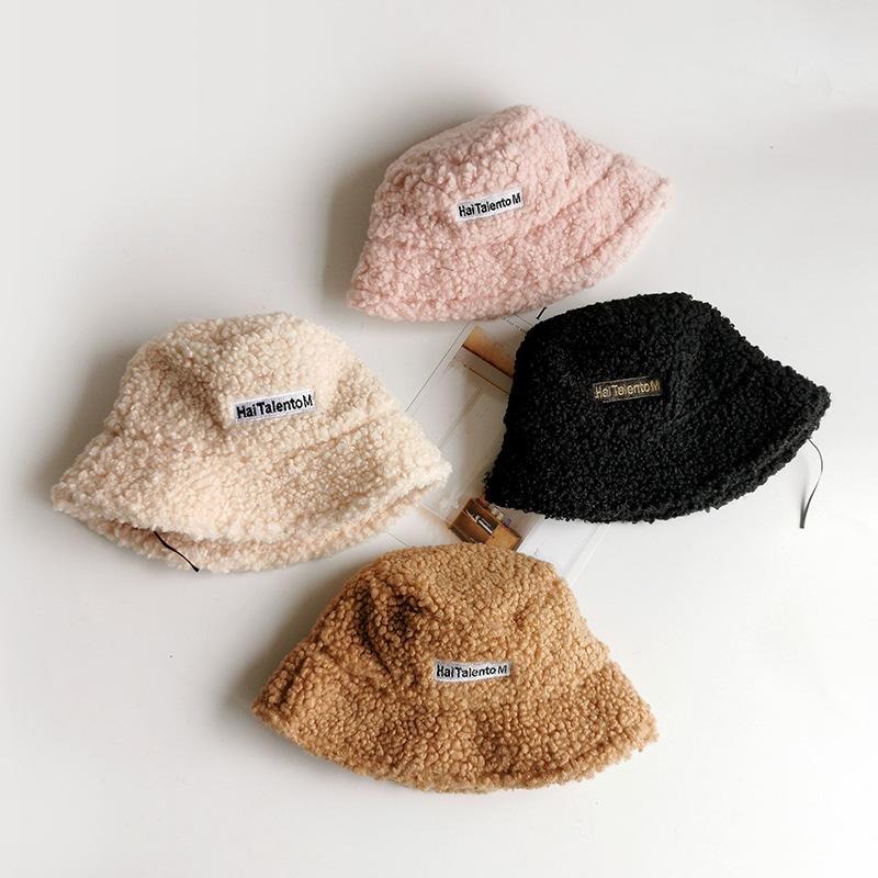 Mùa Đông Cho Bé Gái Bé Trai Nón Dễ Thương Trẻ Ngoài Trời Nắng Nắp Ấm Beanies Trẻ Em Thịt Cừu Bông Có Thể Điều Chỉnh Nón Dày Ấm mũ Lưỡi Trai