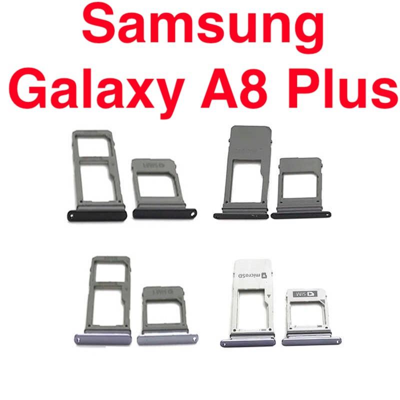 Khay Sim Khay Thẻ Nhớ Cho Samsung A8 Plus Linh Kiện Thay Thế