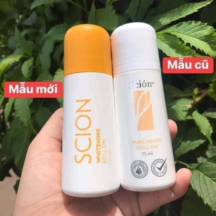 Lăn khử mùi NuSkin Scion Pure White Roll On 75ml ( không xuất hóa đơn đỏ- không có tem phụ)