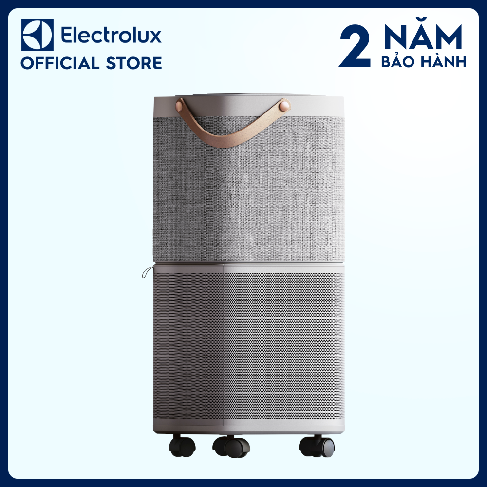 Máy lọc không khí Electrolux PA91-406GY cho phòng 60m² - Bộ lọc HEPA 13 5 lớp diệt 99.99% vi khuẩn &amp; bụi mịn, màn hình cảm ứng hiển thị chất lượng không khí, kết nối Wifi [Hàng chính hãng]