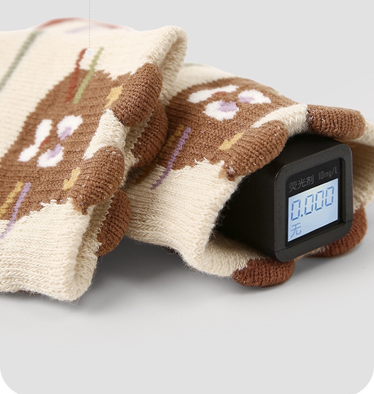 SET 5 ĐÔI TẤT VỚ 49 DỄ THƯƠNG CHỐNG TRƯỢT TỪ 1-12 TUỔI DÀNH CHO BÉ GÁI