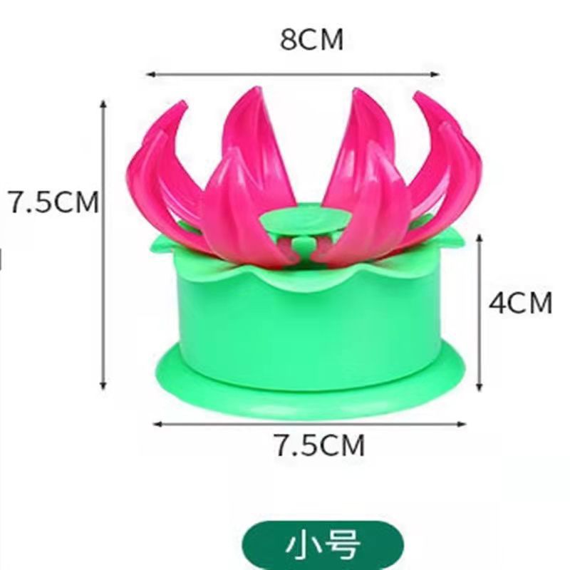 Khuôn Bánh Bao Tạo Hình Hoa Sen 8 Cánh Độc Đáo - Hàng Chính Hãng