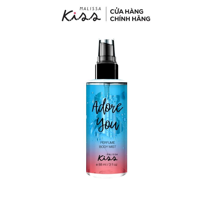 Xịt Thơm Toàn Thân Hương Nước Hoa Malissa Kiss - Hương Adore You 88ml