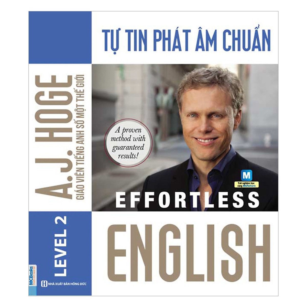 Combo Bộ 4 Cuốn Effortless English - Học Tiếng Anh Như Người Bản Ngữ Cùng Aj Hoge  (Tặng kèm bút chì Kingbooks)