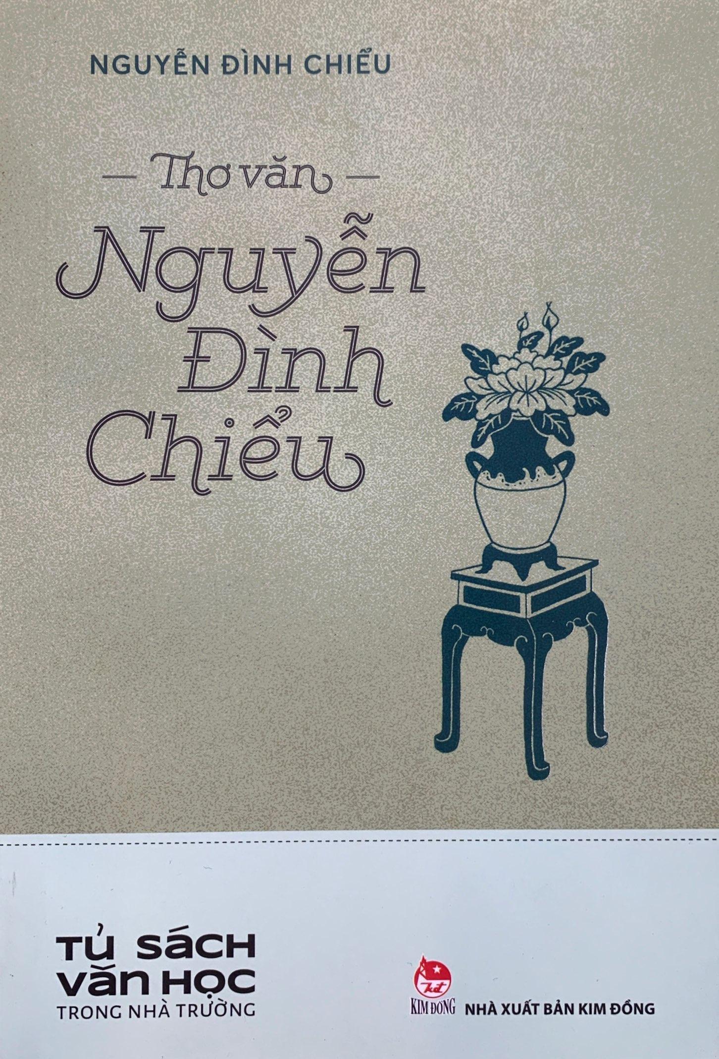 Thơ Văn Nguyễn Đình Chiểu - Văn Học Trong Nhà Trường