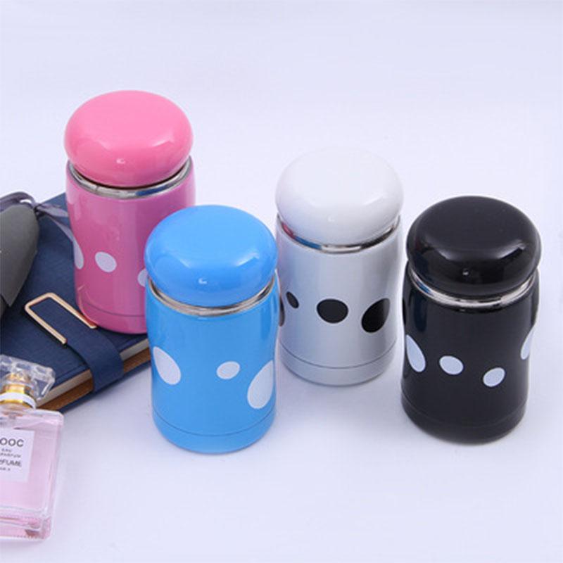 Nấm Nhiệt Cốc Kid Nhiệt Bình Nước Giữ Nhiệt Cốc Dễ Thương Nhiệt Chân Không Con Tumbler Thermocup Thép Không Gỉ Mới