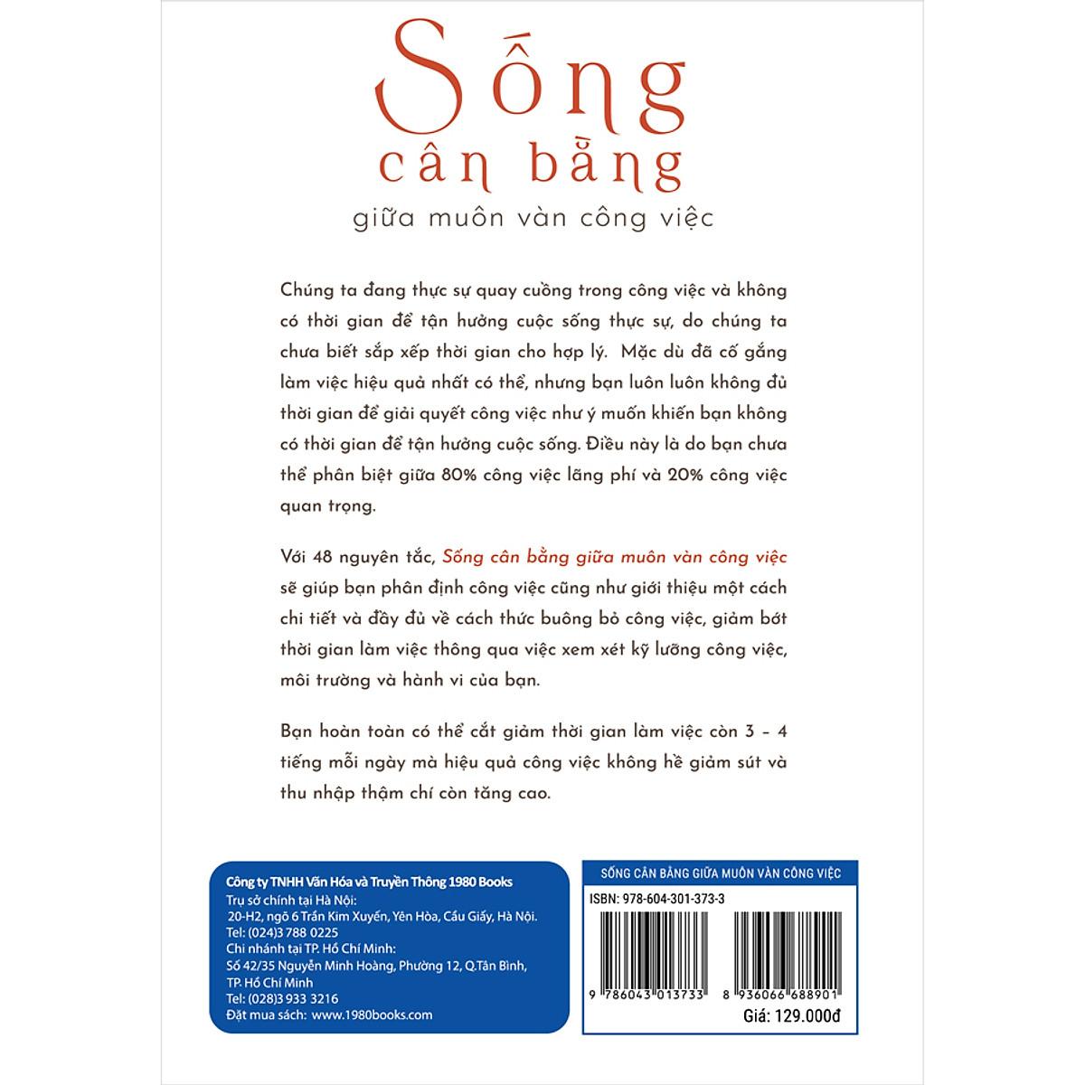 Sống Cân Bằng Giữa Muôn Vàn Công Việc - Bản Quyền