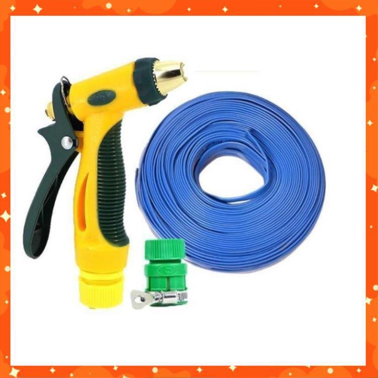 Bộ dây vòi xịt nước rửa xe,tưới cây tăng áp 3 lần 20M 206317