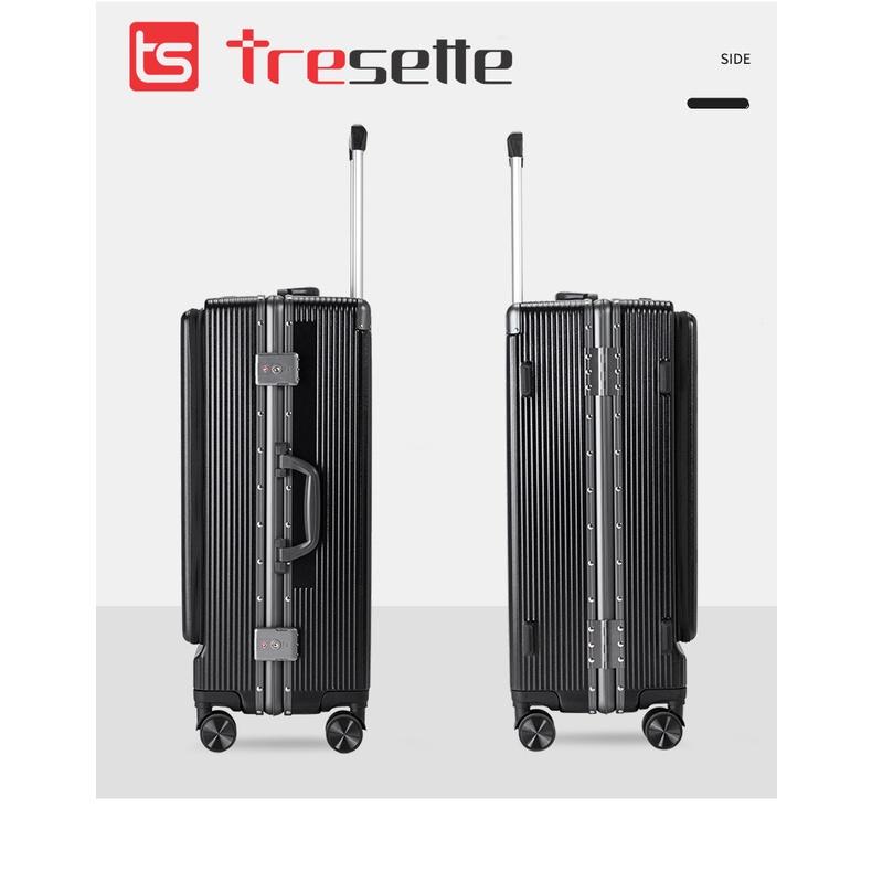 BFQ2ST500KTL: giảm 8% cho đơn từ 500K Vali khóa sập cao cấp nhập khẩu Hàn Quốc Tresette 2029 Có Ngăn Đựng Latop Vân Dọc Sang Trọng Cổng Sạc USB