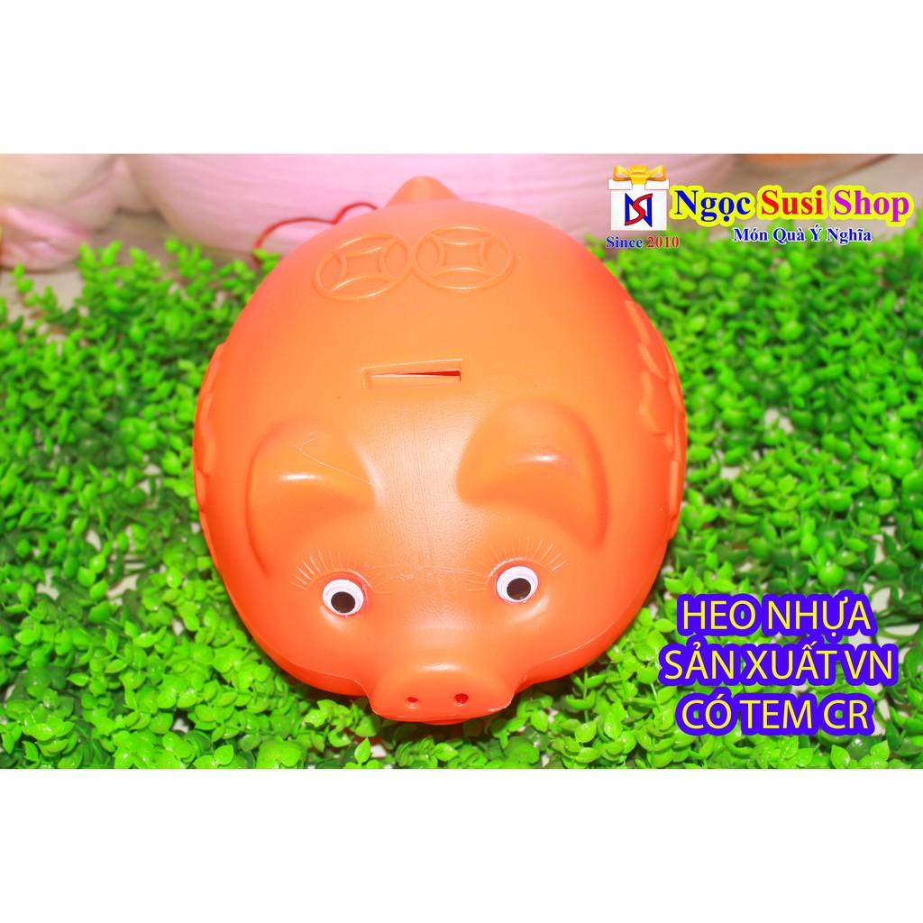 ỐNG HEO ĐẤT NHỰA TIẾT KIỆM BAO BỂ - NGẪU NHIÊN MÀU