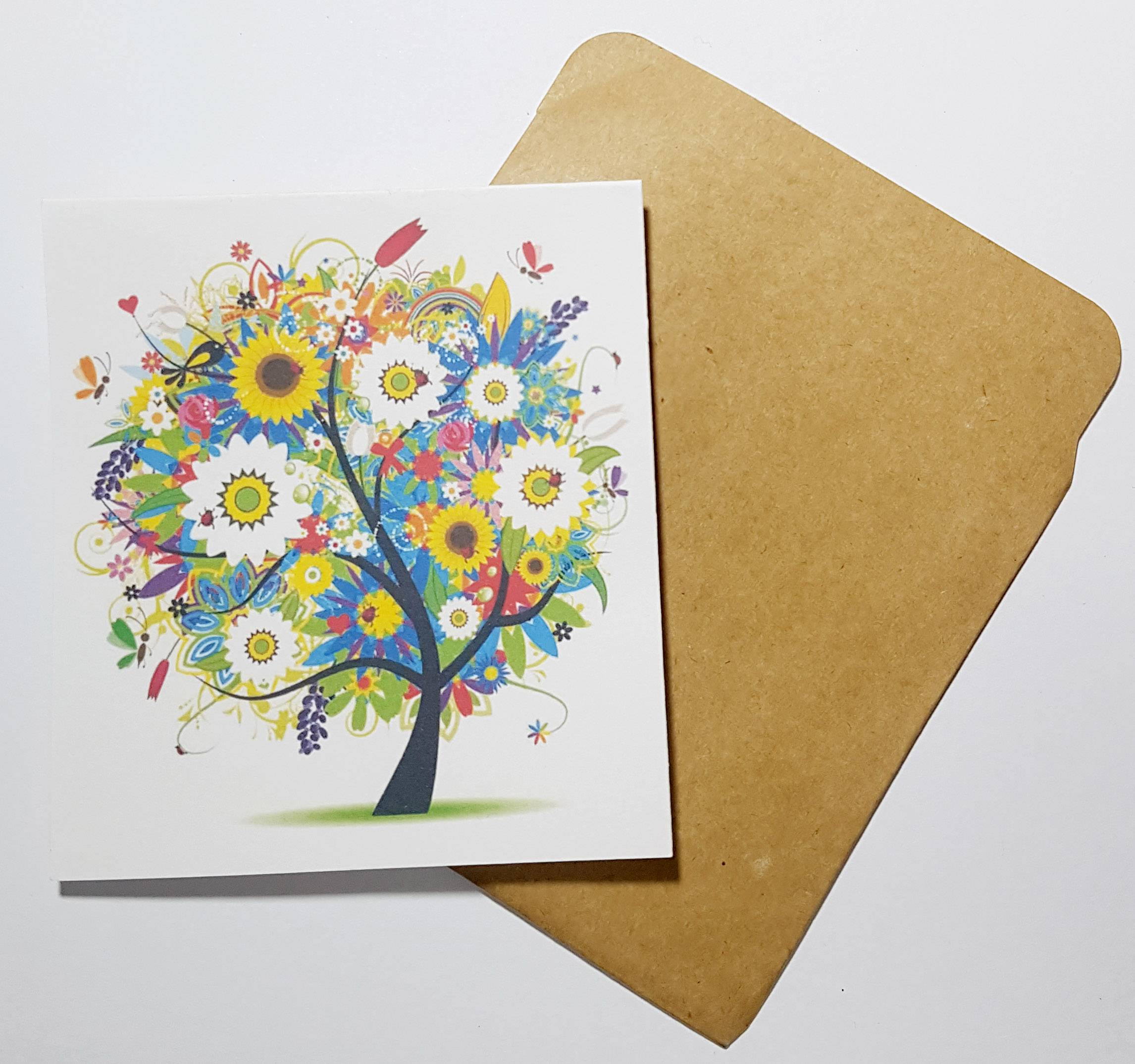 Thiệp in hình cây phong cách làm card quà cám ơn ,chúc mừng sinh nhật và giử tặng người thân yêu.