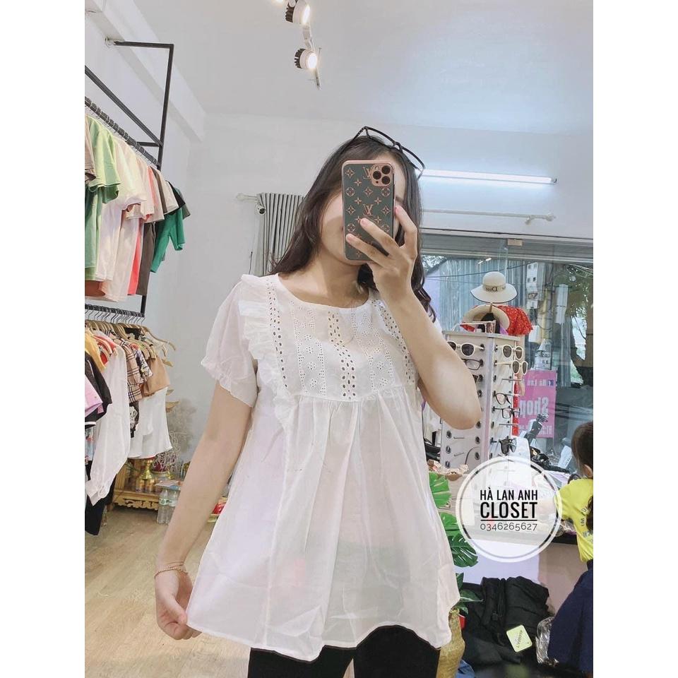 Áo bầu mùa hè siêu hot, freesize từ 43-68kg- áo bà bầu cao cấp chất đũi siêu mát siêu mềm ko nhăn