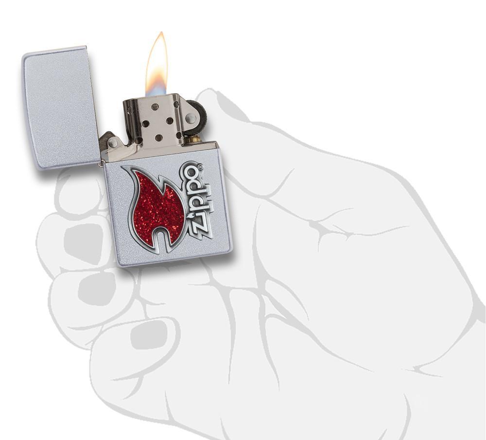 Bật lửa Zippo Windproof 28847 Satin Chrome