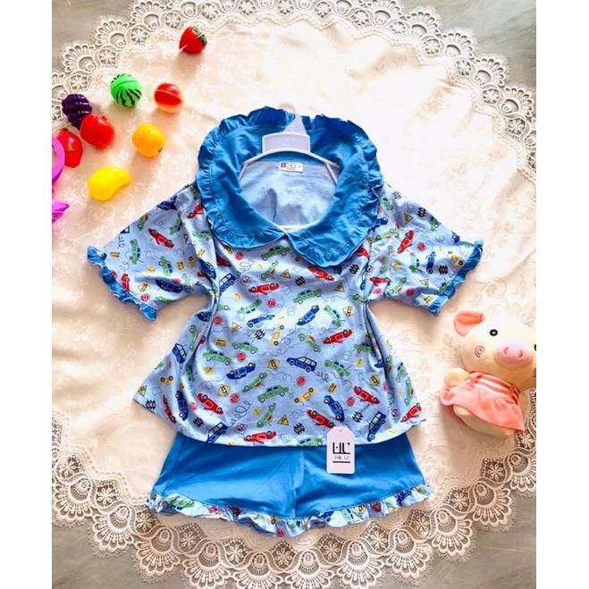 Bộ thun đùi cho bé từ 19-22 kí