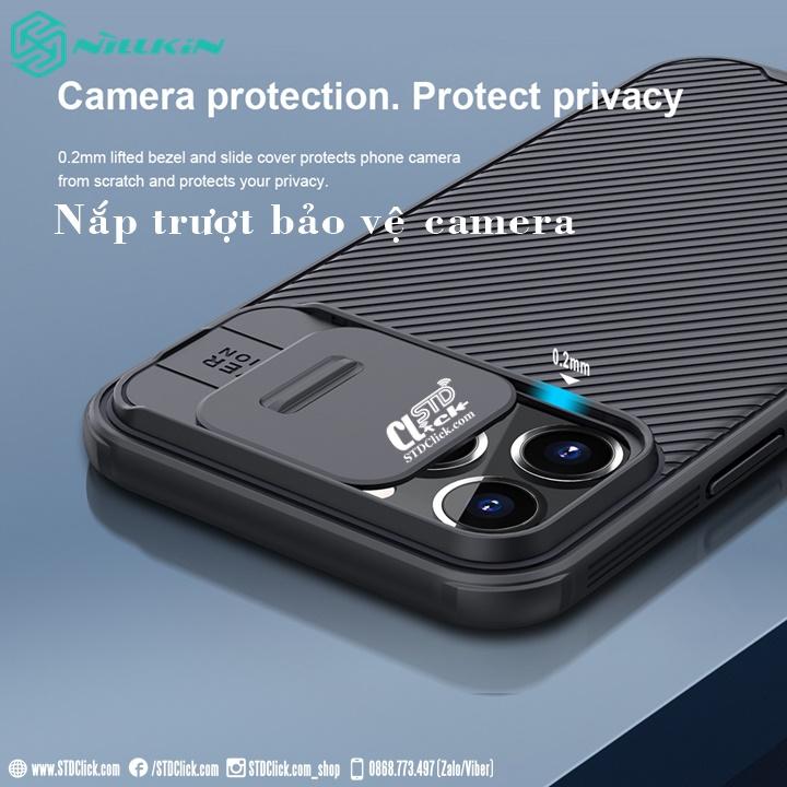 ỐP LƯNG DÀNH CHO ĐIỆN THOẠI IPHONE 13 PRO MAX NILLKIN CAMSHIELD PRO NILLKIN