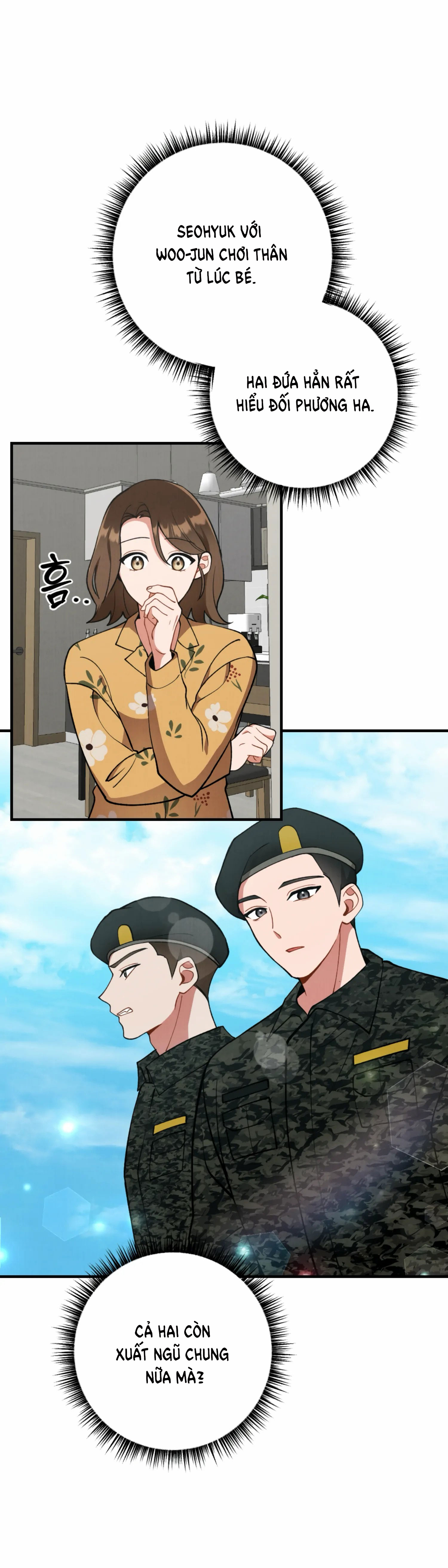 [18+] bạn của em trai không thể to như vậy! chapter 6.2 14