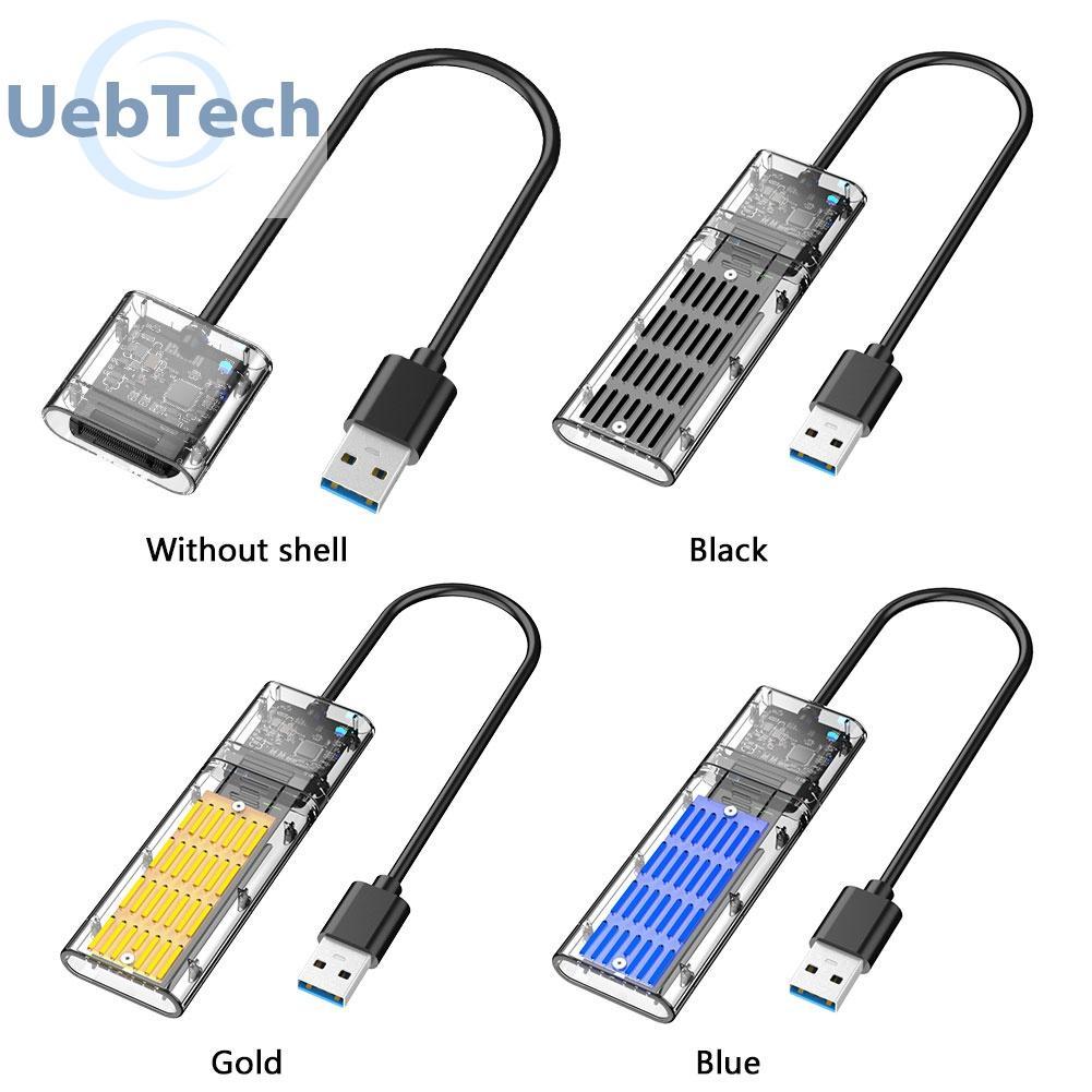 Hộp đựng ổ cứng Uebtech M2 SSD M.2 sang USB3.0 Gen 1 5Gbps SATA NGFF SSD