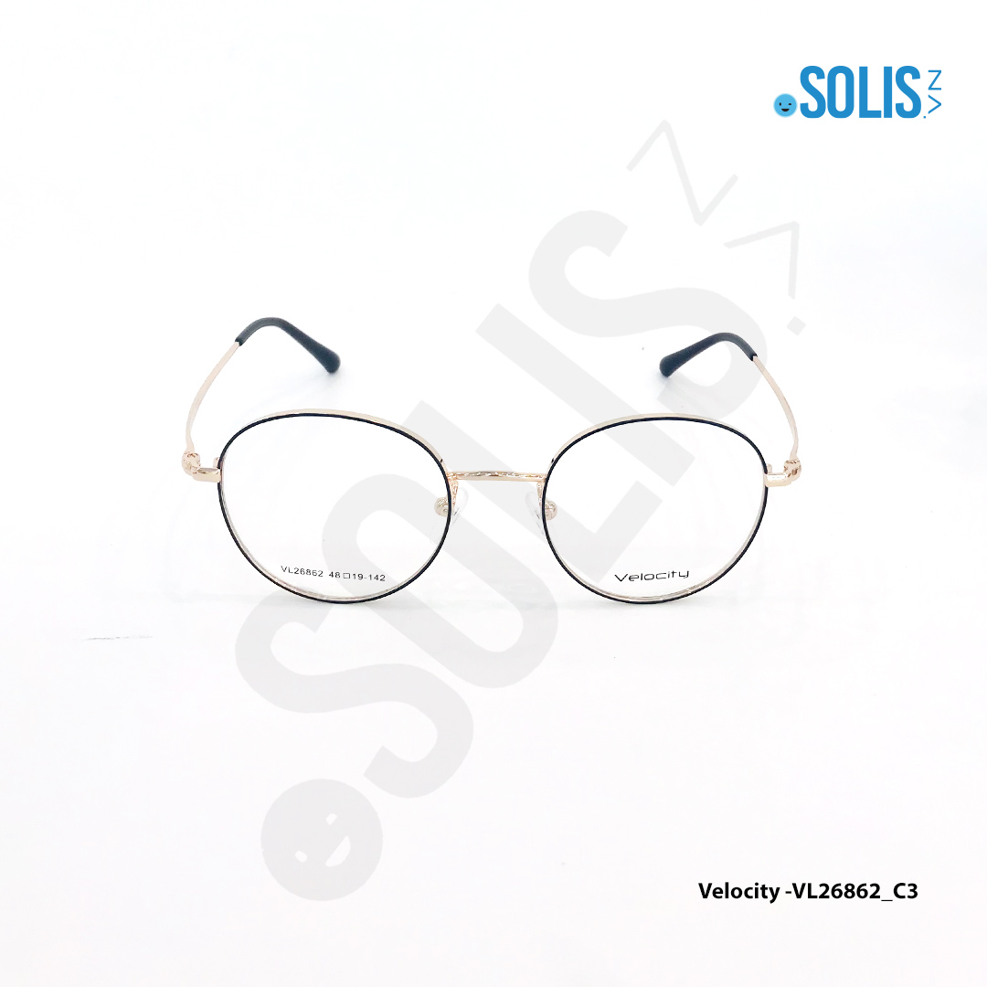 Gọng kính KL Velocity VL26862 - KÍNH KIM LOẠI HIỆU VELOCITY VL26862 KÍCH THƯỚC 48-19-142