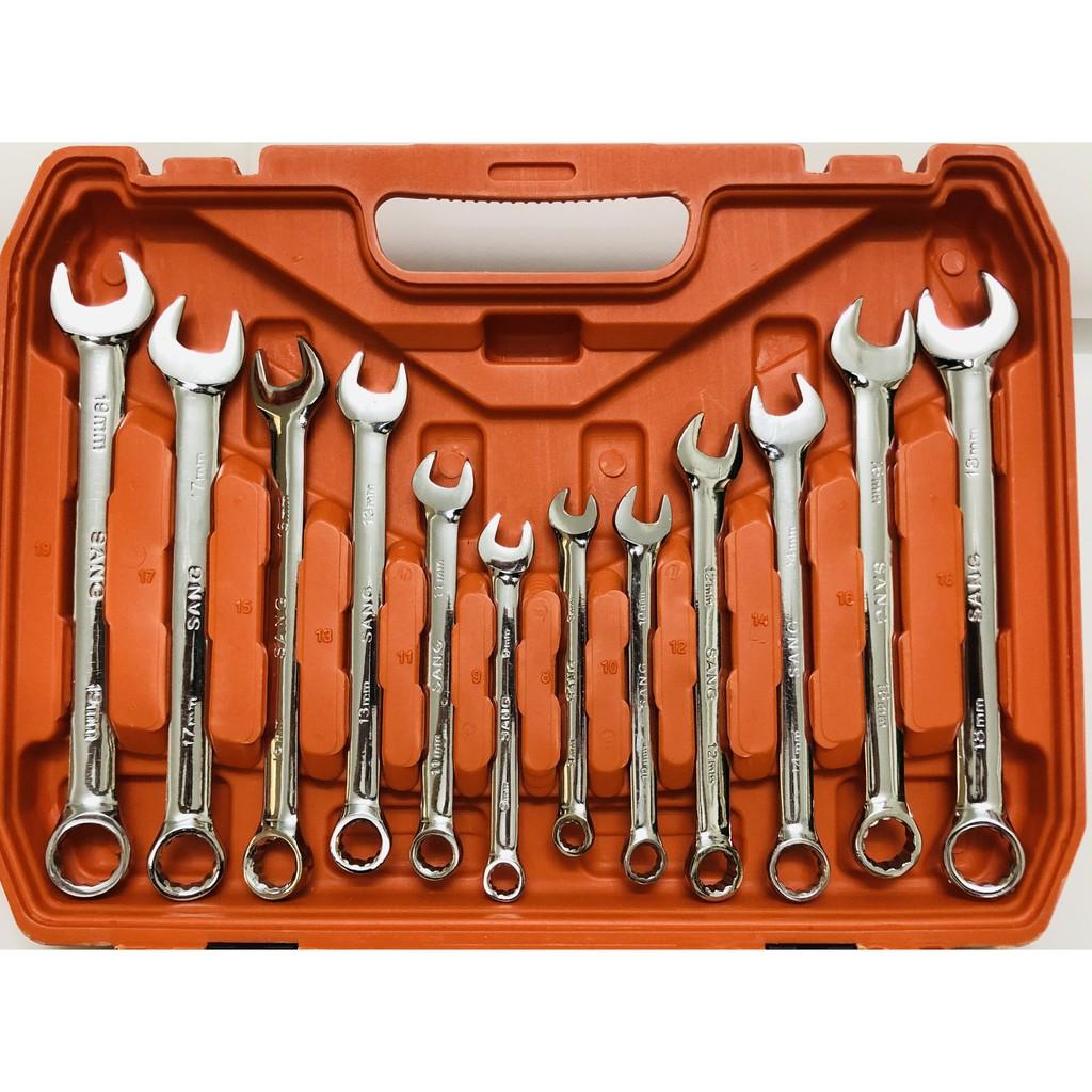 Bộ cờ lê tuýp 37 chi tiết , dụng cụ sửa chữa đa năng, chân 1/2", cle chòng 8-19mm, tuýp 8-32mm