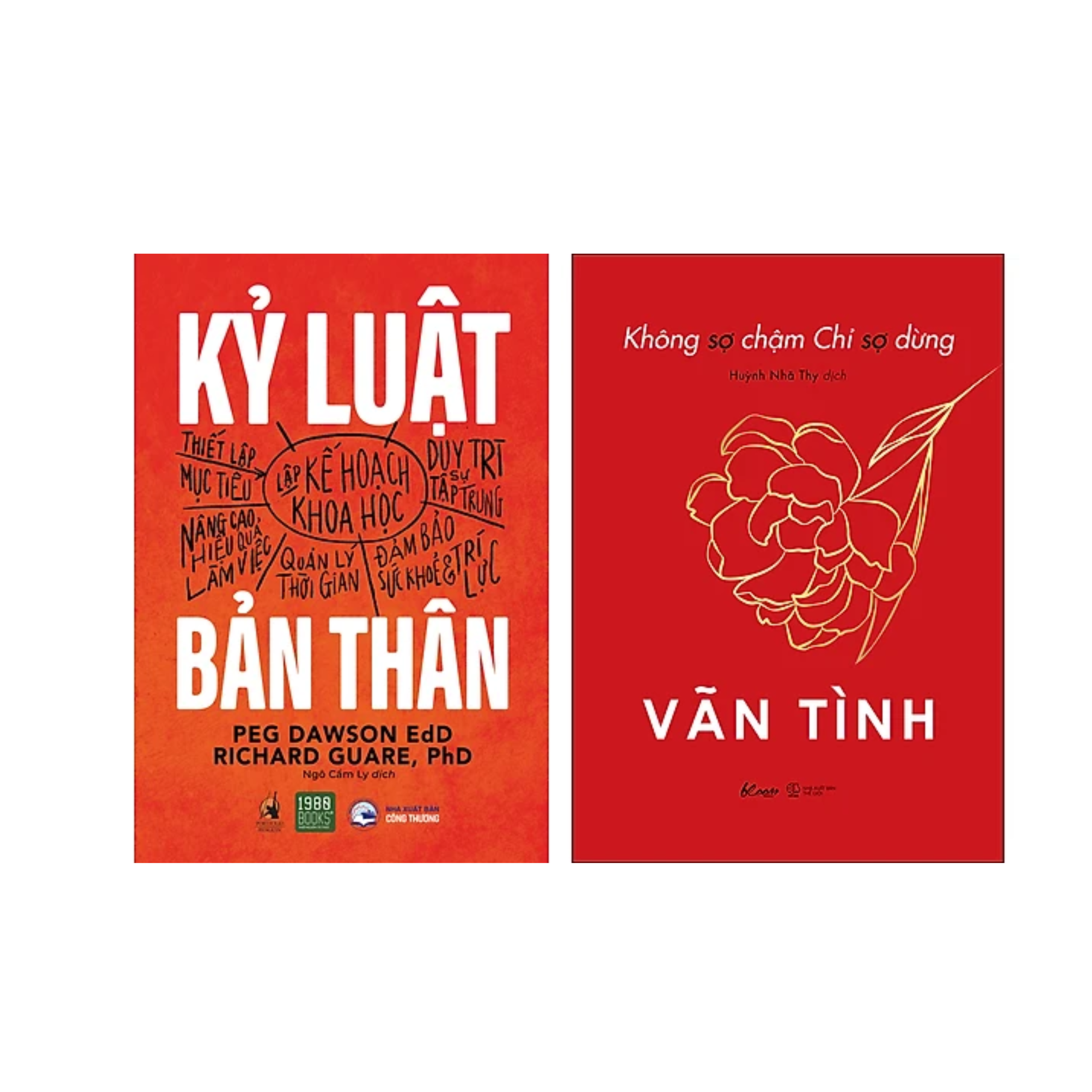 Combo 2Q Tư Duy - Kĩ Năng Sống : Kỉ Luật Bản Thân + Không Sợ Chậm Chỉ Sợ Dừng