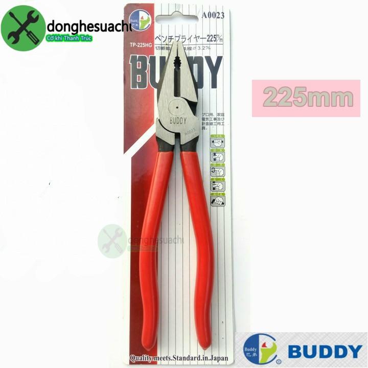 Kềm điện răng Buddy A0023 225mm