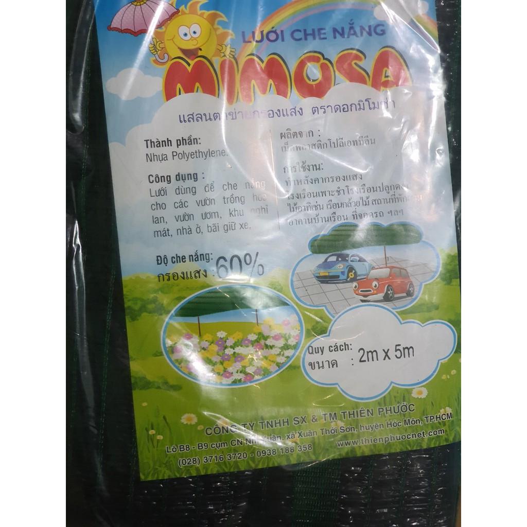 Lưới Che Nắng Mimosa Thái Lan 2X5M -60%