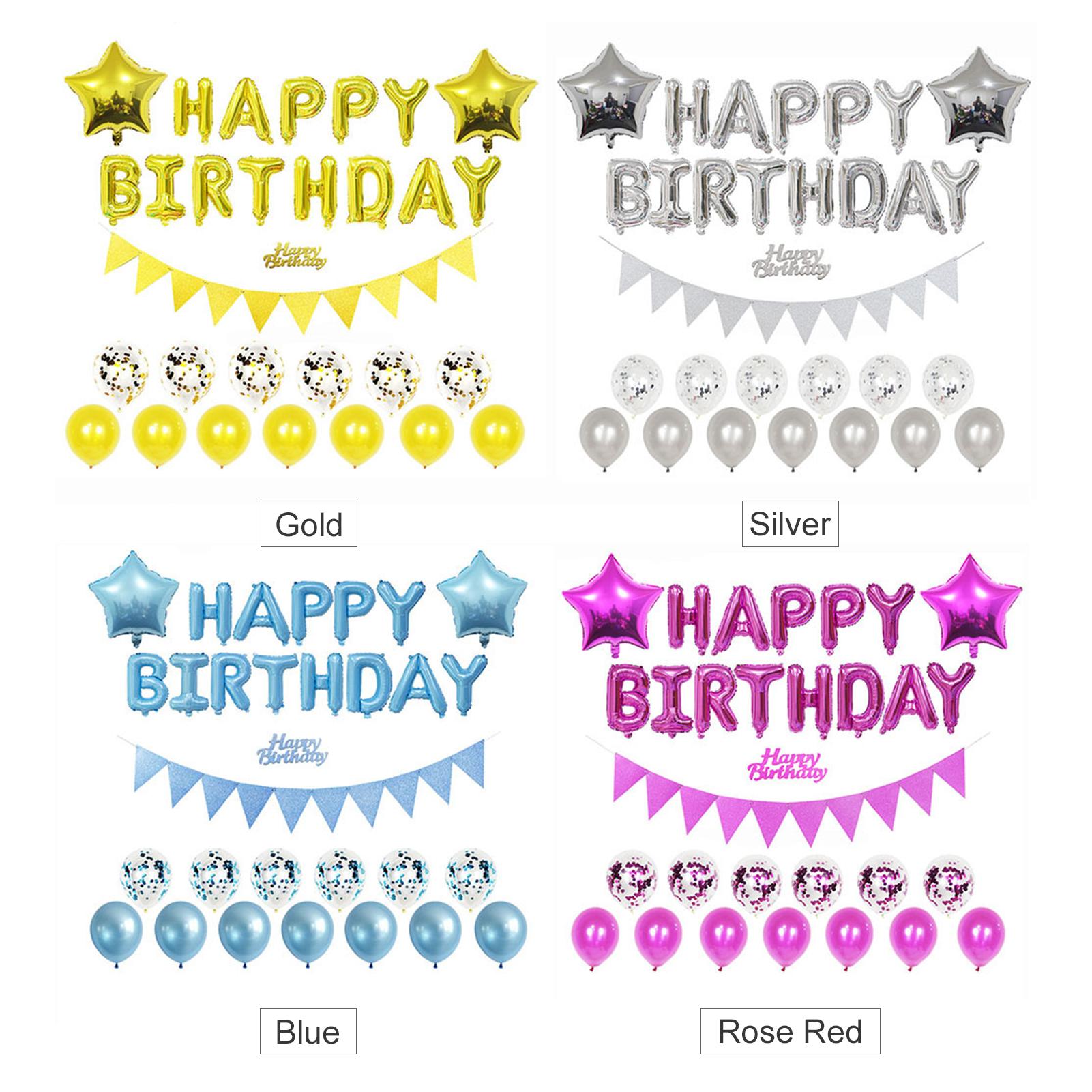 1 Set đồ dùng trang trí cho tiệc sinh nhật