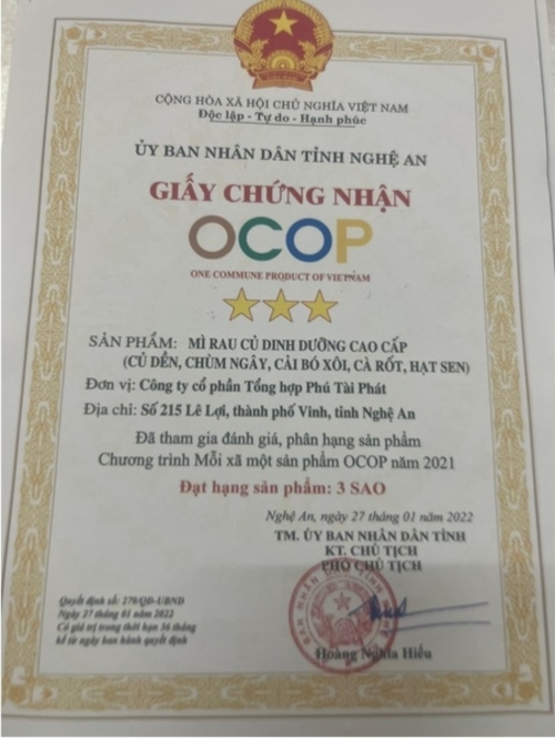 Mì hạt sen dinh dưỡng cao cấp - Túi 225gr