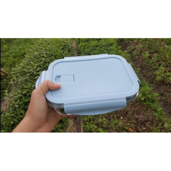 Hộp đựng cơm thủy tinh cao cấp 3 ngăn