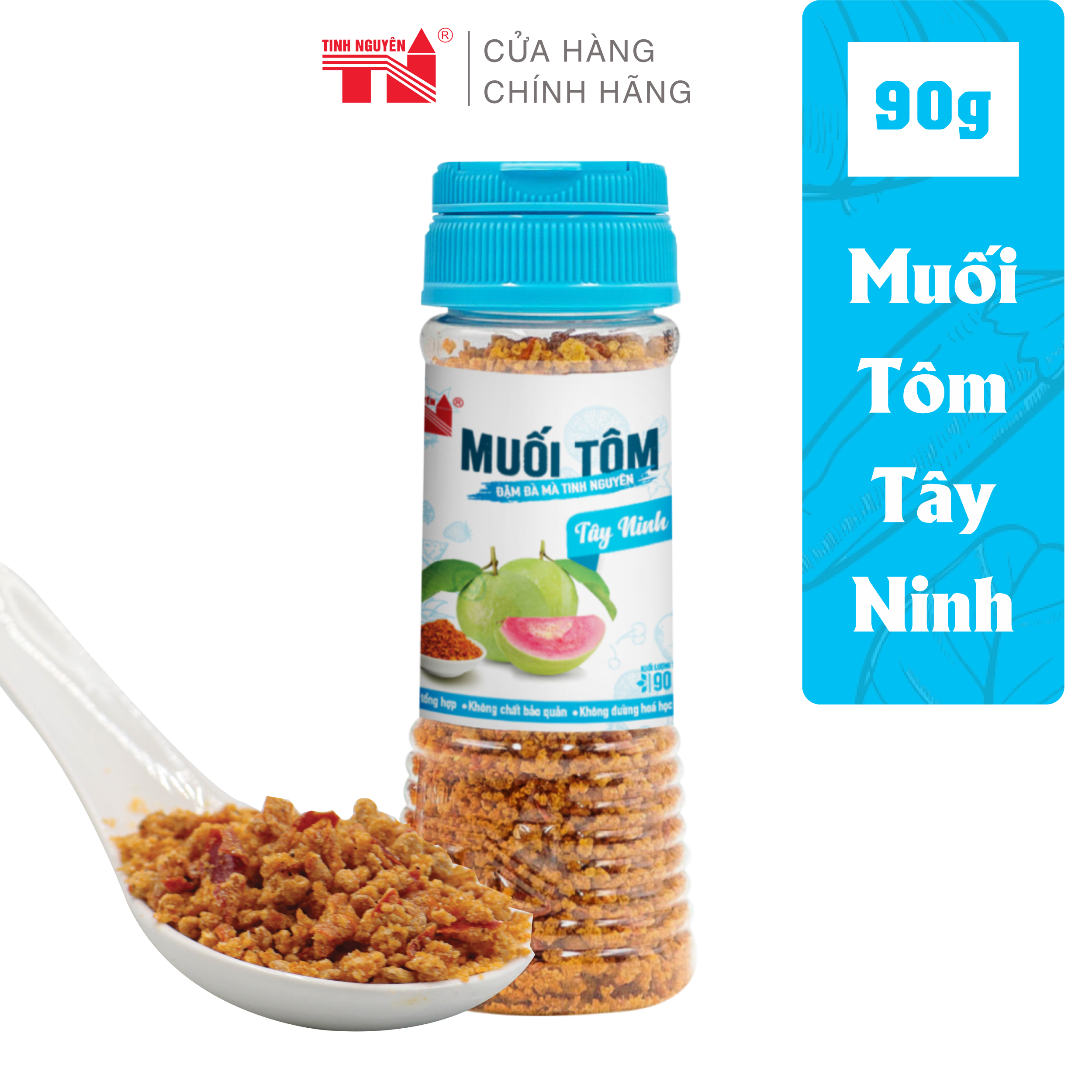 Muối Tôm Tây Ninh Tinh Nguyên (90g)