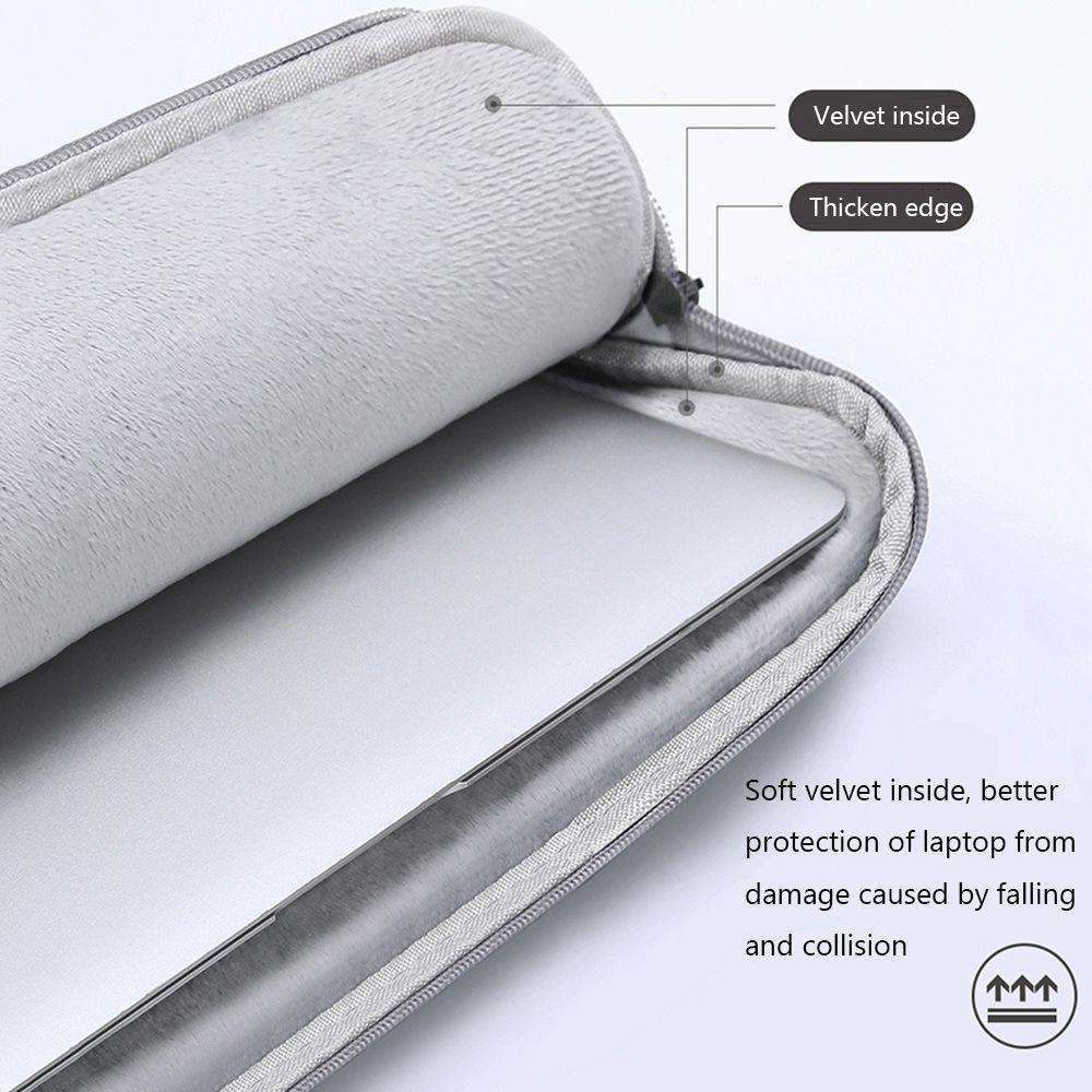 Túi Đựng Laptop Siêu Mỏng Mềm Mại Kích Thước 11 13 14 15 inch