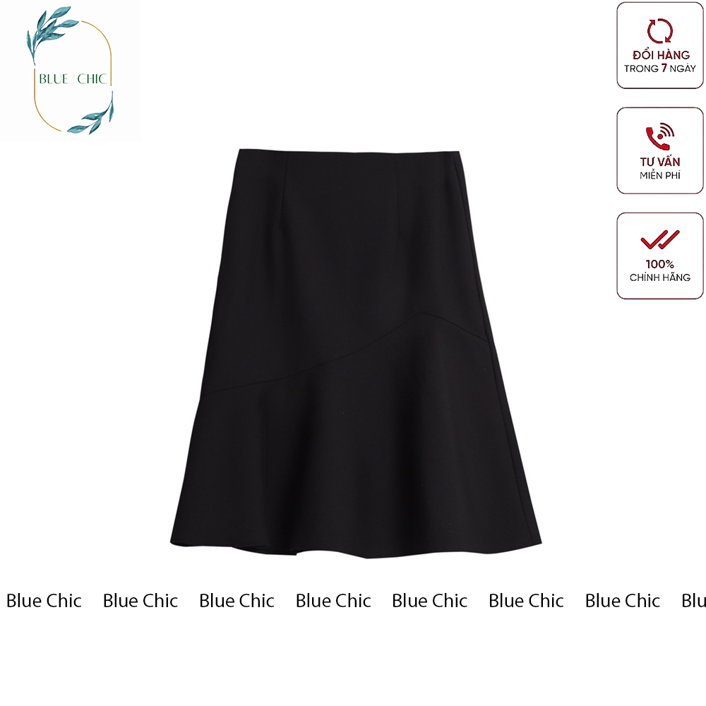 Chân váy nữ đuôi cá cạp cao dáng dài có lớp lót form công sở cao cấp mặc tôn dáng màu đen nâu