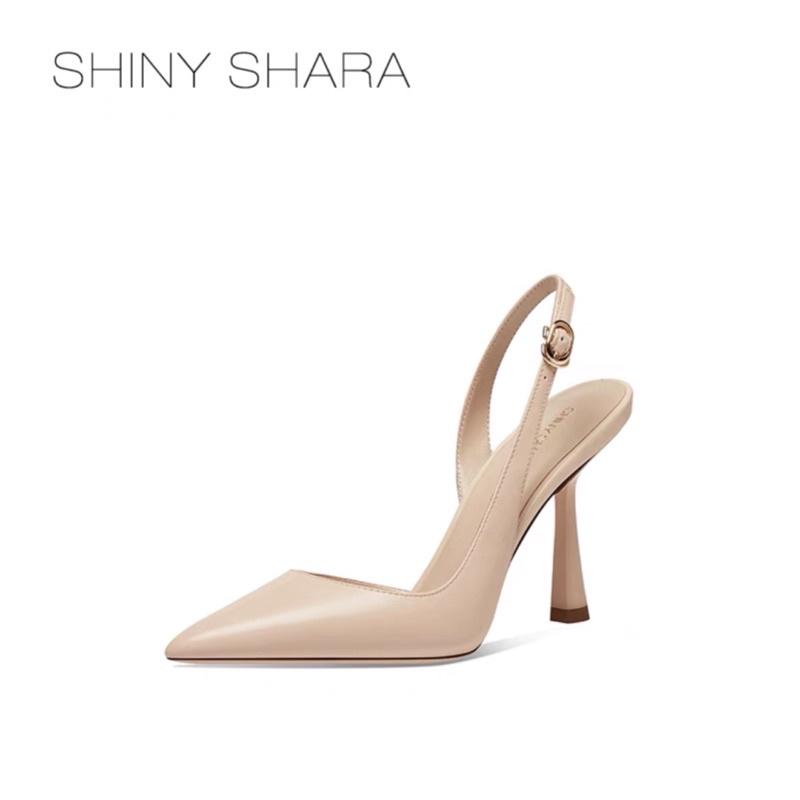 Giày sandal cao gót bít mũi gót nhọn thiết kế sinh xắn mã G39