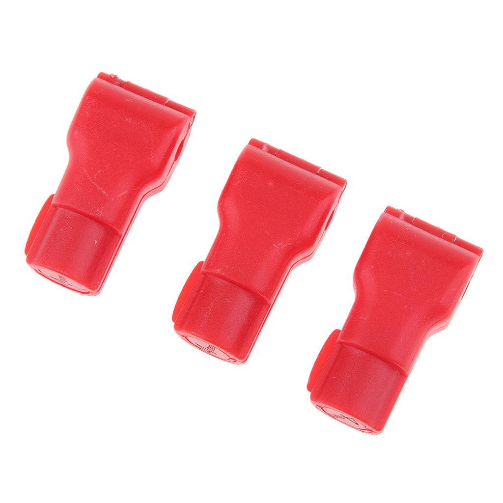 2x 100PCS Peg Hook Stop Lock for Prevent The Sweep Theft of Displayed Products on A Wire Peg, Plastic Red Lock, Retail Shop Anti-Theft Displa