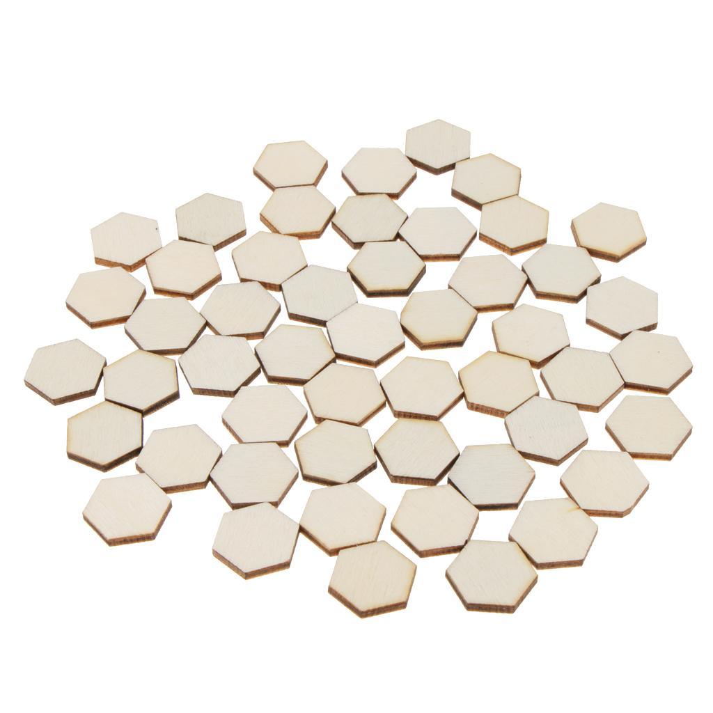 100pcs Unpainted Wooden Discs Wooden Pieces Wooden Tags Gift Tags