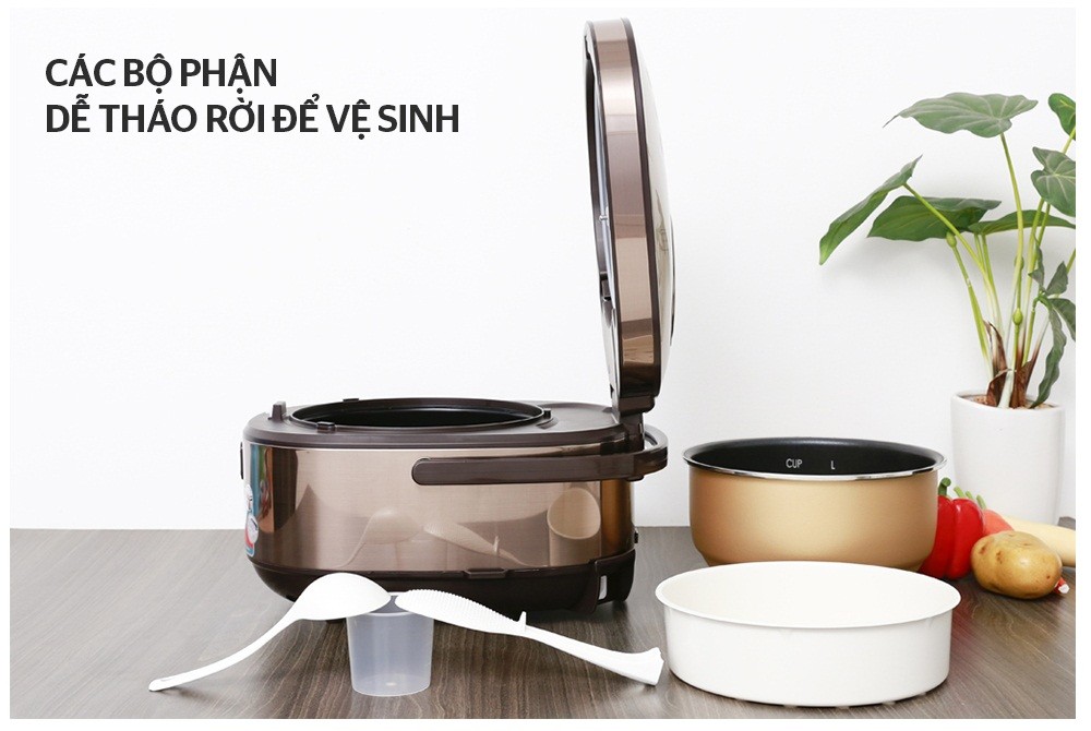 Nồi cơm điện tử 1.5L SUNHOUSE MAMA SHD8915- Hàng chính hãng