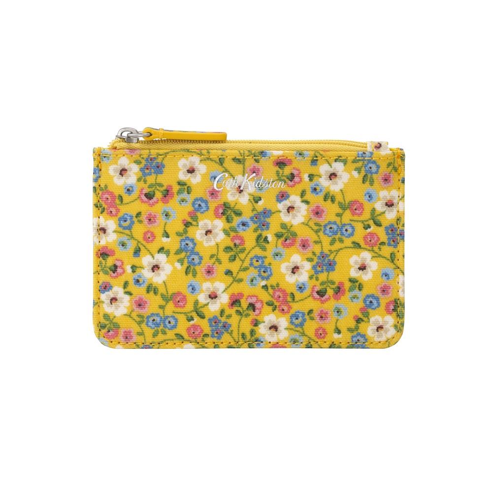 Cath Kidston - Ví cầm tay Small Card &amp; Coin Purse Pembridge Ditsy -  1009859 - Yellow