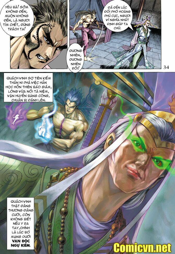 thiên tử truyền kỳ 5 - như lai thần chưởng chapter 133 34