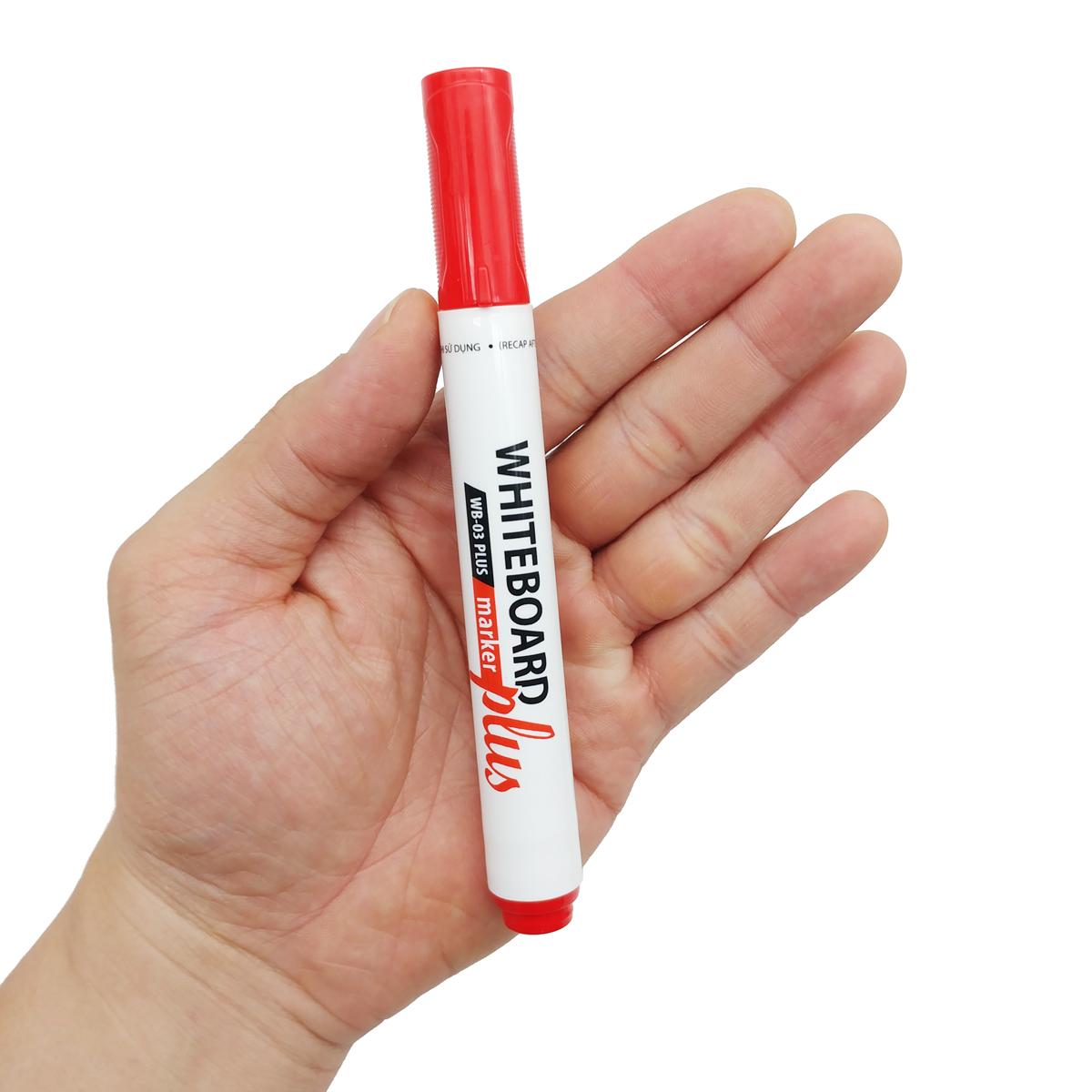 Bút Lông Bảng - Thiên Long WB-03 Plus - Mực Đỏ