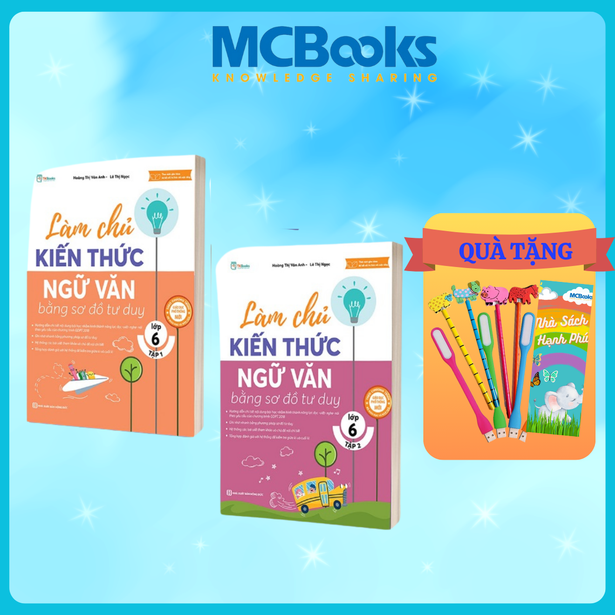 Sách - Làm chủ kiến thức Ngữ văn bằng sơ đồ tư duy Lớp 6